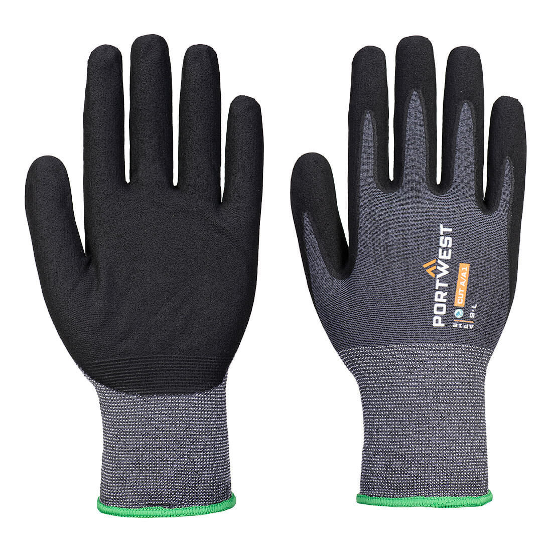 AP12 SG Grip 15 Eco Nitrile Glove Grey/Black AP12 SG Grip 15 Eco Nitrile Glove Grey/Black