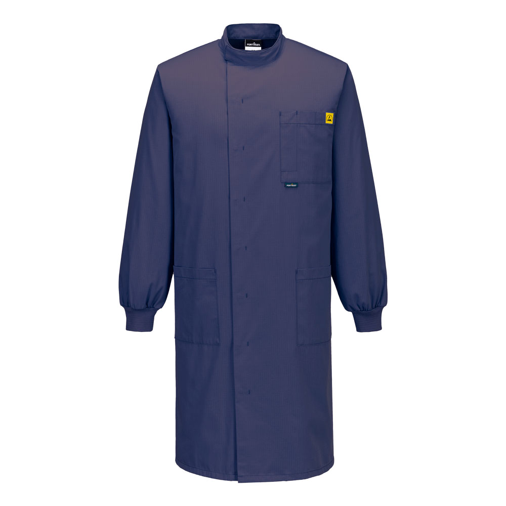 AS15 Anti-Static ESD Howie Coat Navy