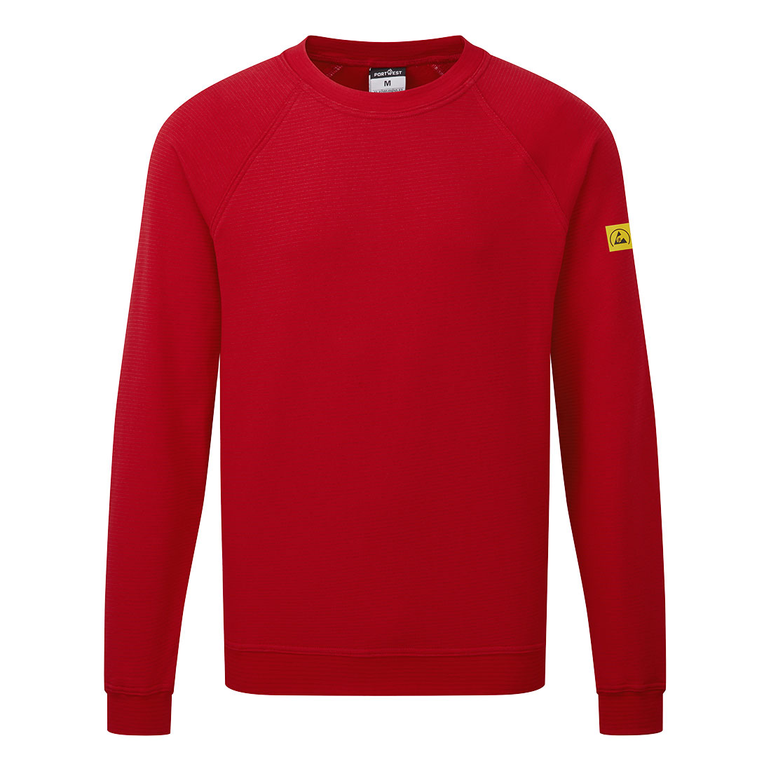 AS24 Anti-Static ESD Sweatshirt Deep Red AS24 Anti-Static ESD Sweatshirt Deep Red
