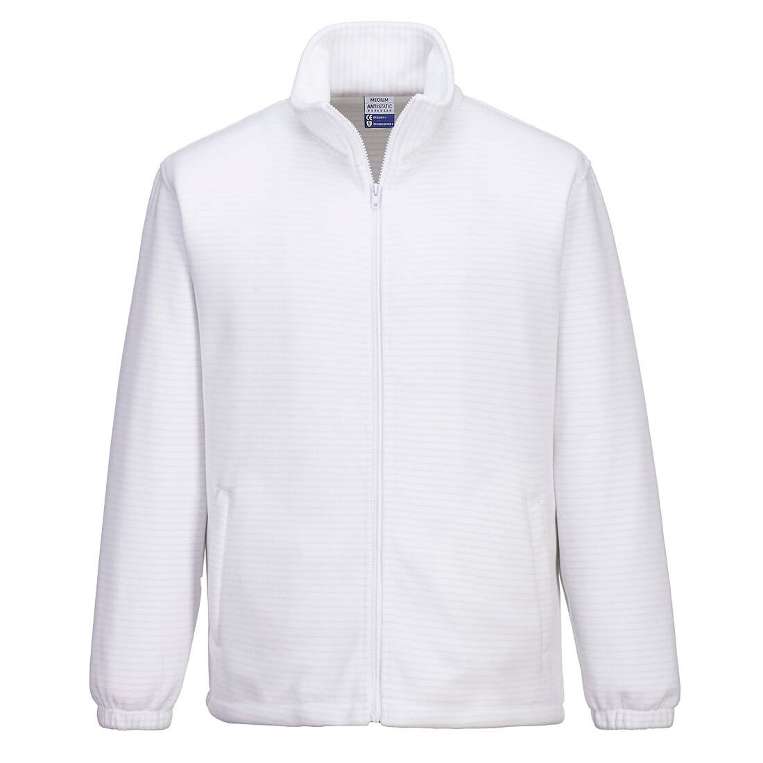 AS26 Anti-Static ESD Fleece White AS26 Anti-Static ESD Fleece White