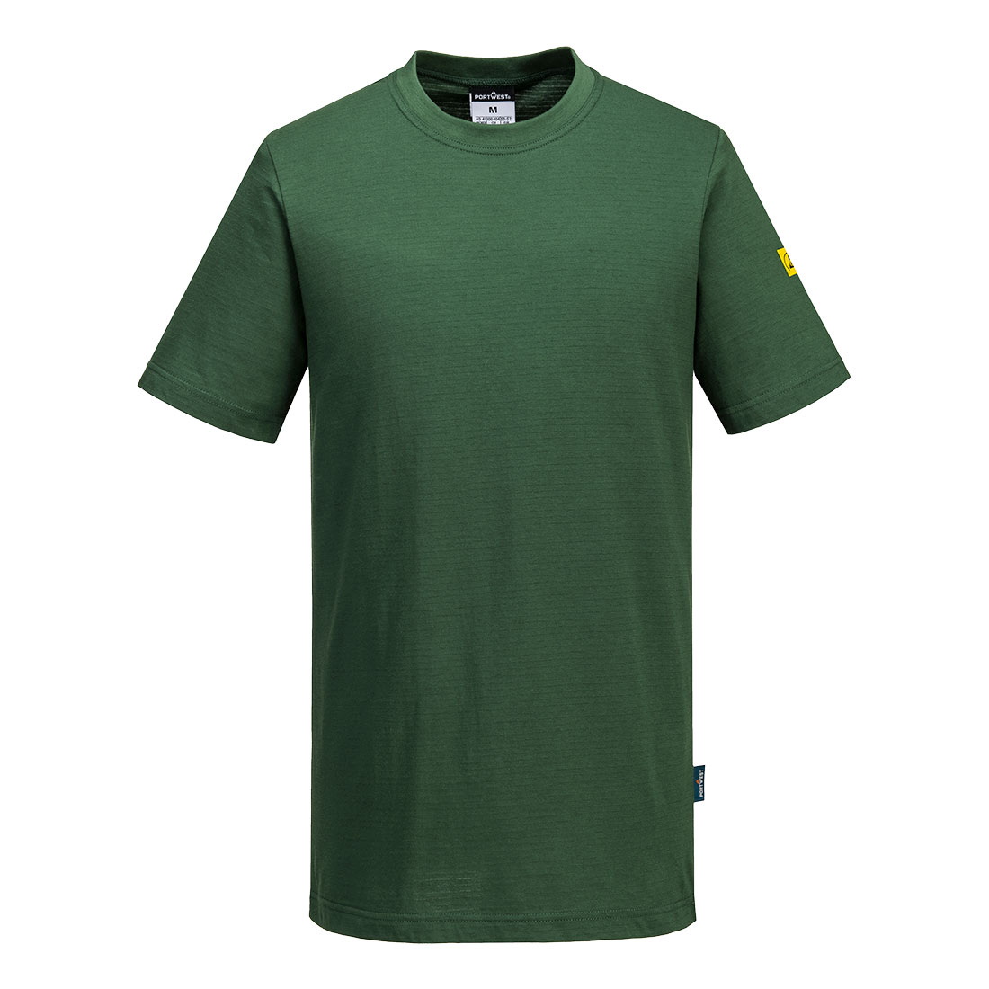 AS20 Anti-Static ESD T-Shirt S/S Forest Green AS20 Anti-Static ESD T-Shirt S/S Forest Green