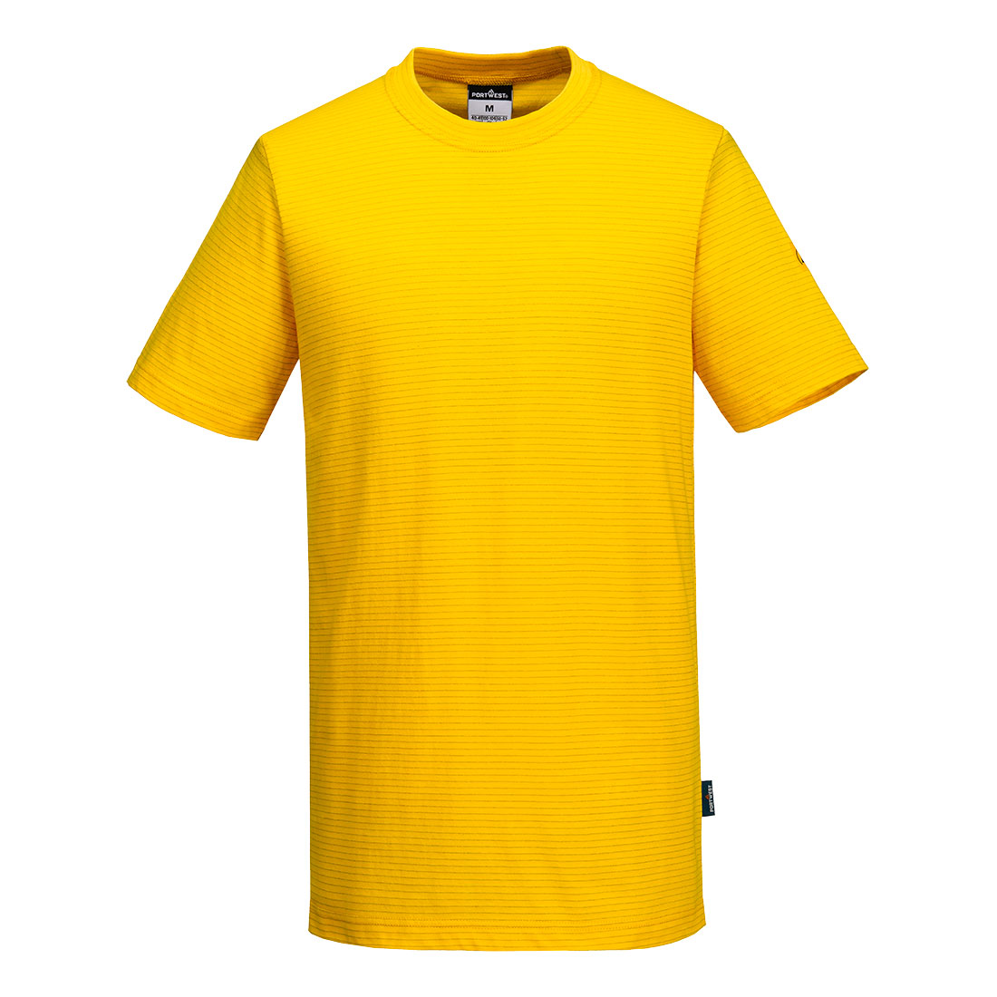 AS20 Anti-Static ESD T-Shirt S/S Deep Yellow AS20 Anti-Static ESD T-Shirt S/S Deep Yellow