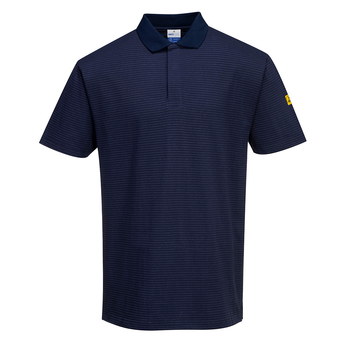 AS21 Anti-Static ESD Polo Shirt S/S Navy AS21 Anti-Static ESD Polo Shirt S/S Navy