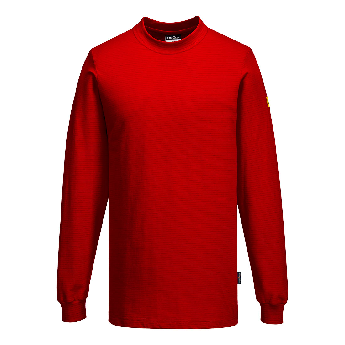 AS22 Anti-Static ESD T-Shirt L/S Deep Red AS22 Anti-Static ESD T-Shirt L/S Deep Red