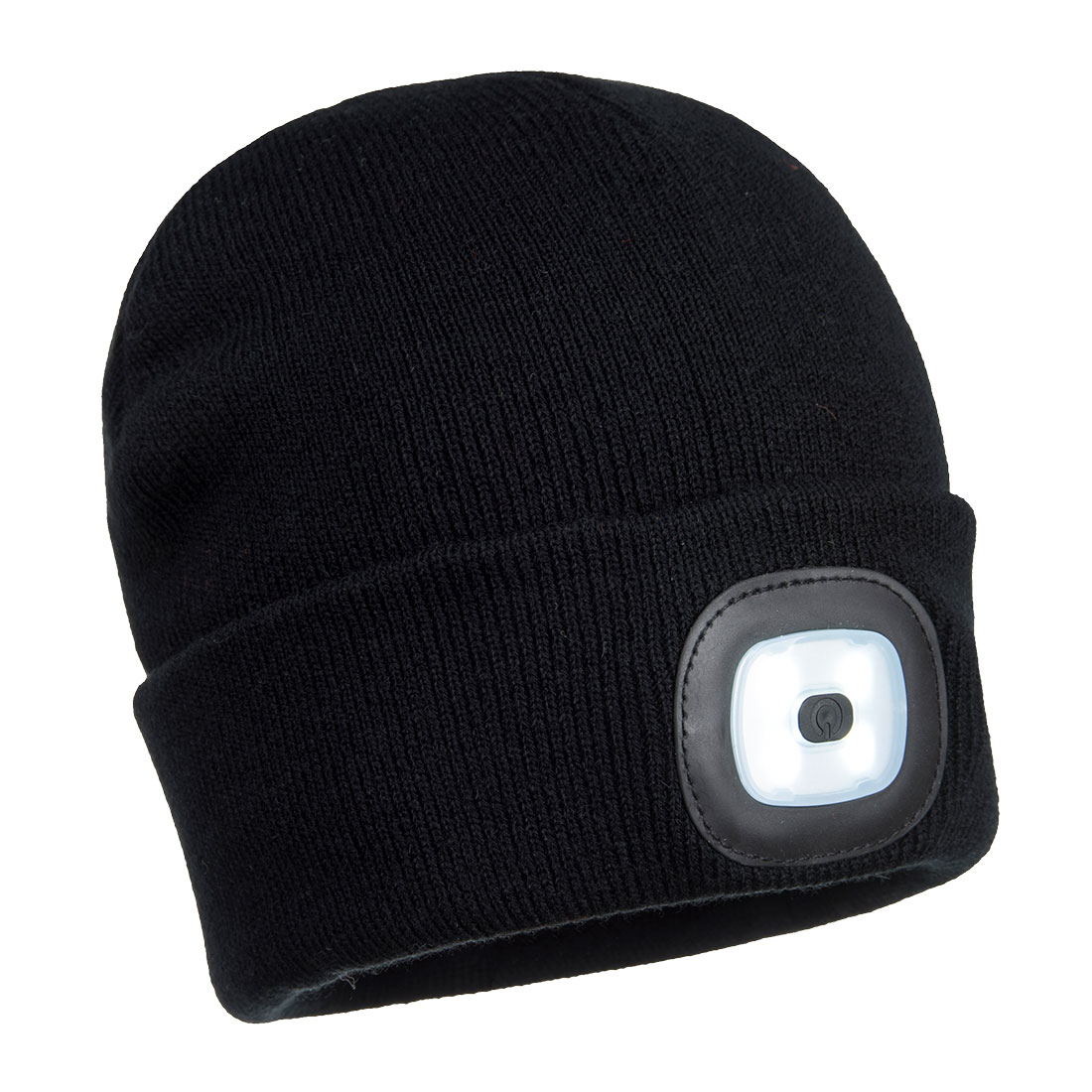 B028 Rechargeable Twin LED Beanie Black B028 Rechargeable Twin LED Beanie Black