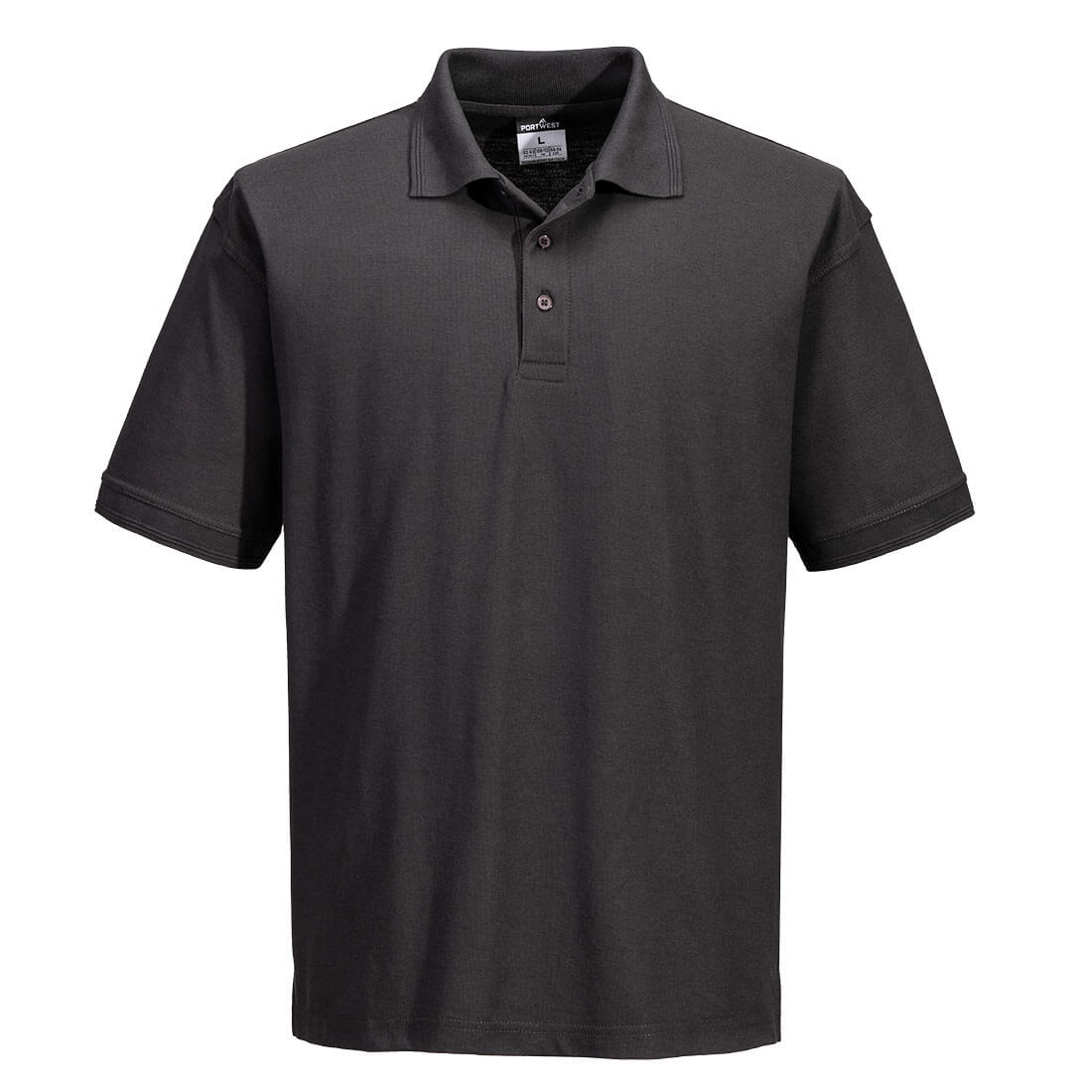 B210 Naples Polo Shirt S/S Metal Grey B210 Naples Polo Shirt S/S Metal Grey