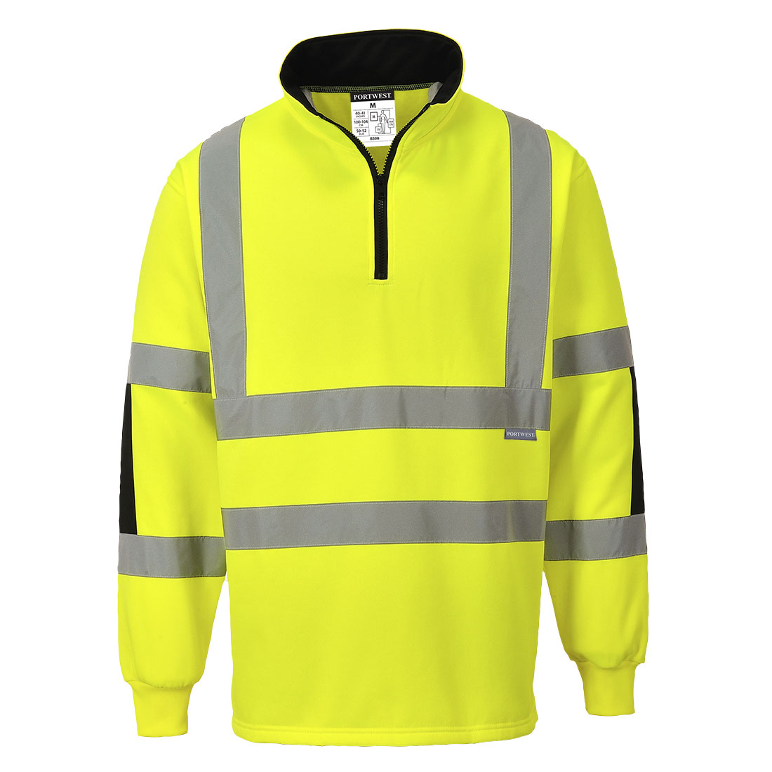 B308 Xenon Hi-Vis Rugby Shirt Yellow B308 Xenon Hi-Vis Rugby Shirt Yellow