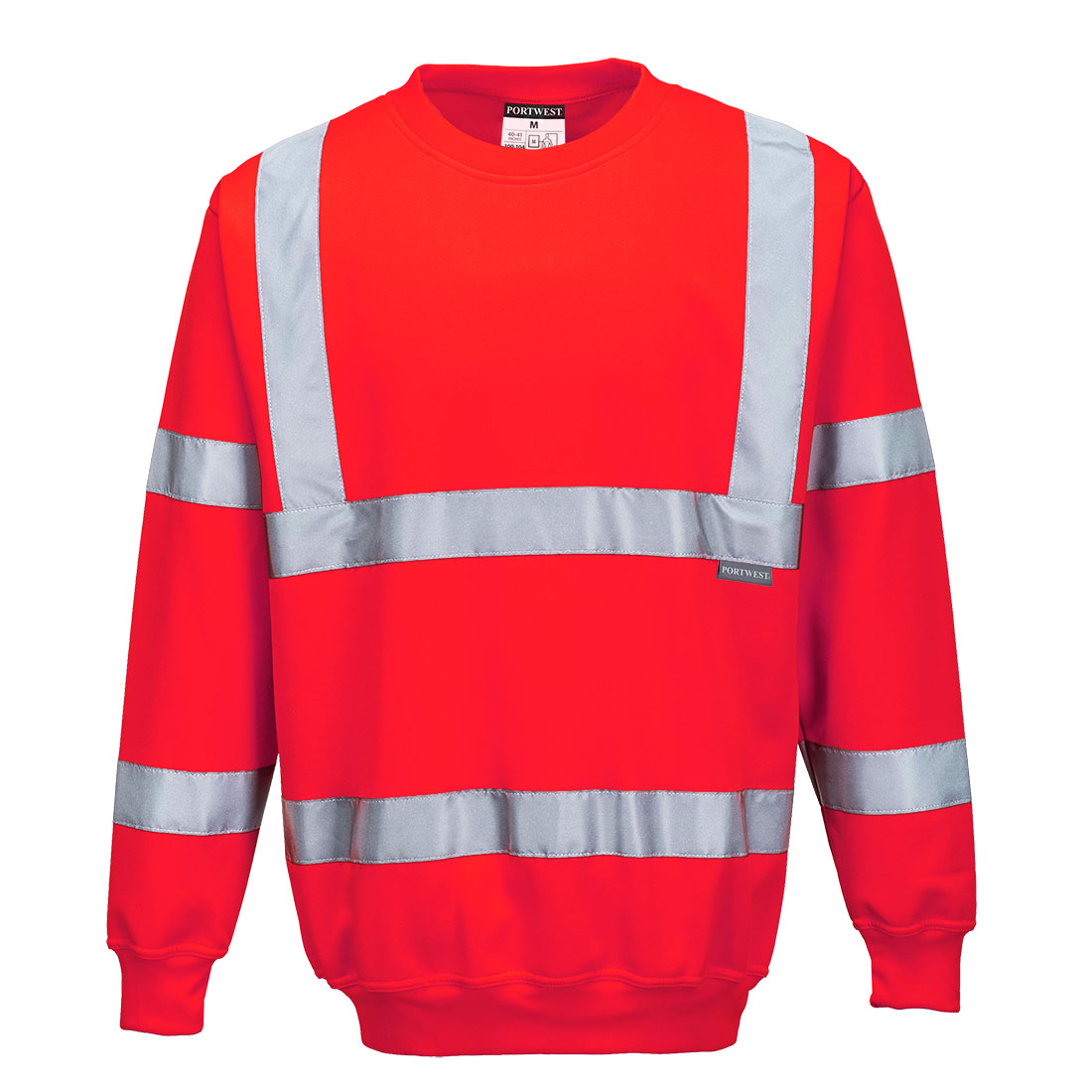 B303 Hi-Vis Sweatshirt Red B303 Hi-Vis Sweatshirt Red
