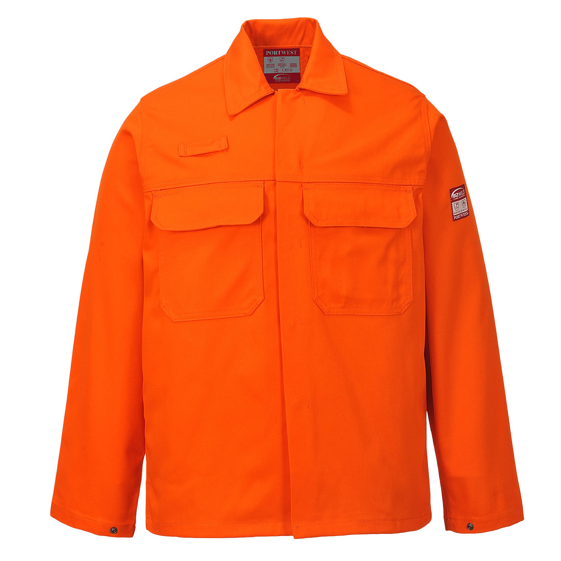 BIZ2 Bizweld Work FR Jacket Orange