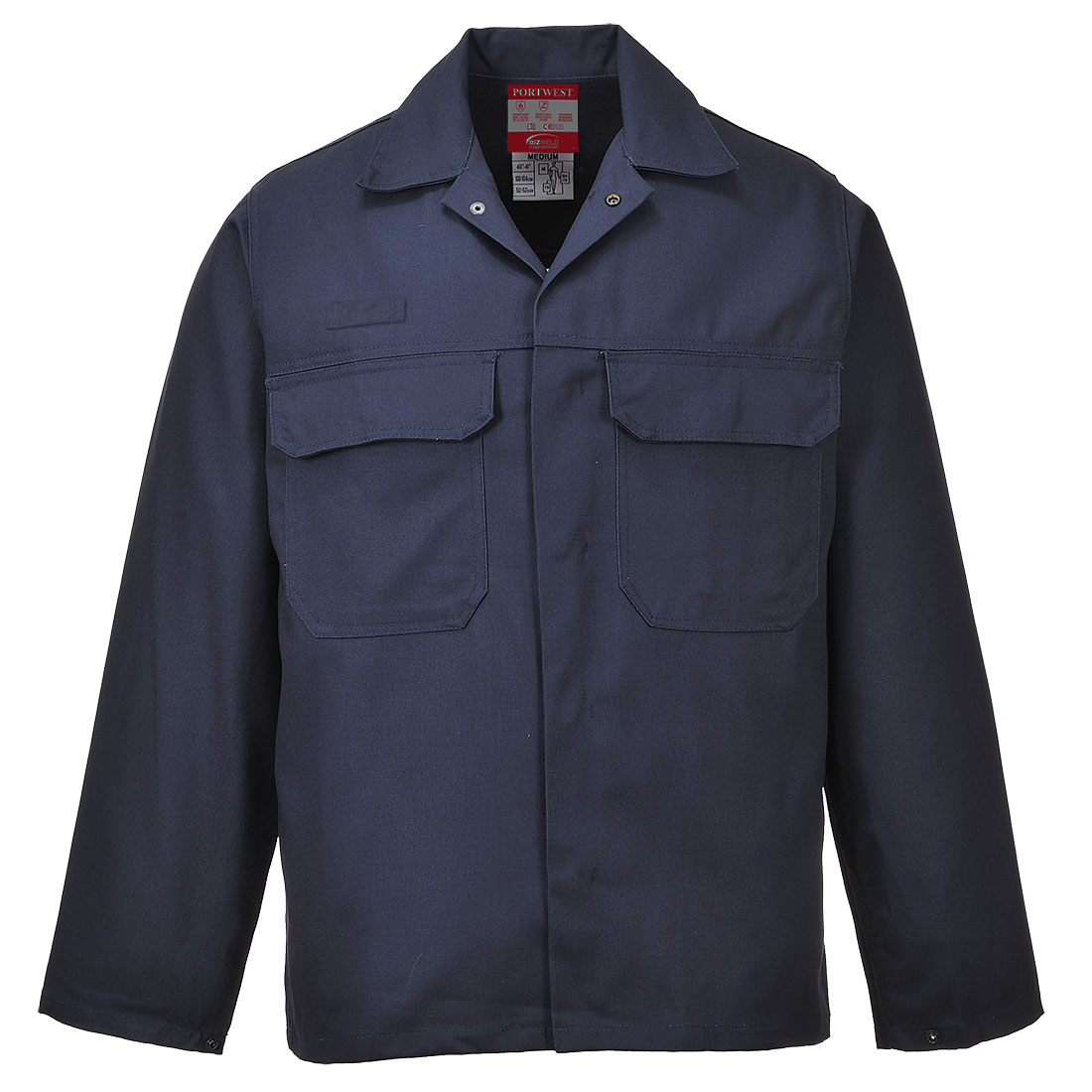 BIZ2 Bizweld Work FR Jacket Navy