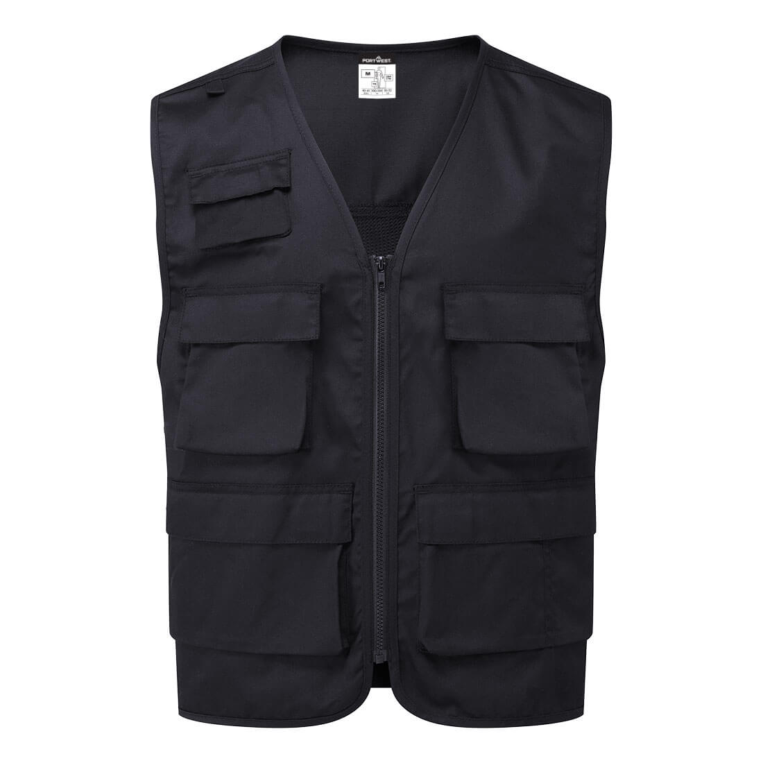 C704 Work Vest Black