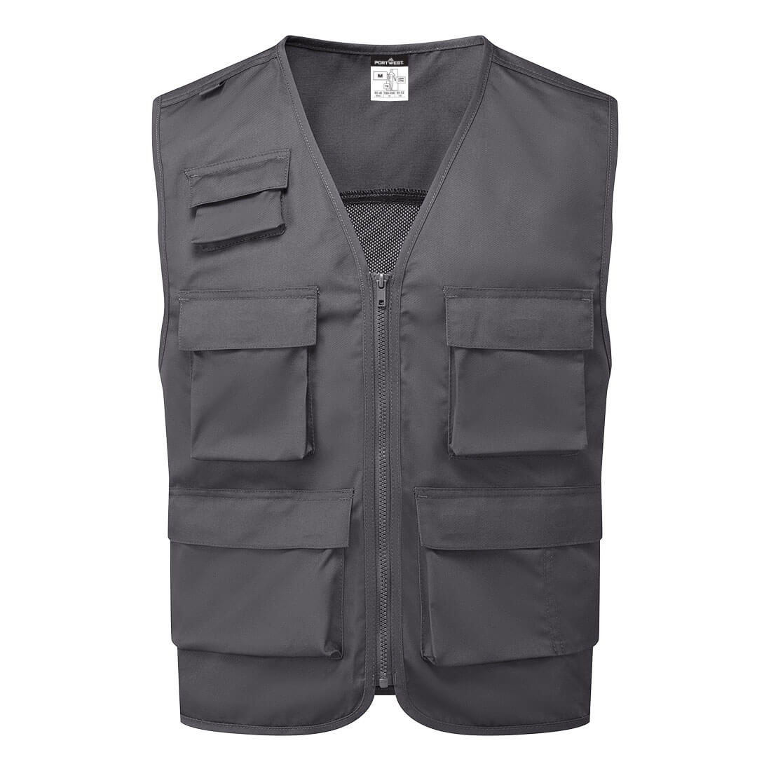 C704 Work Vest Metal Grey C704 Work Vest Metal Grey