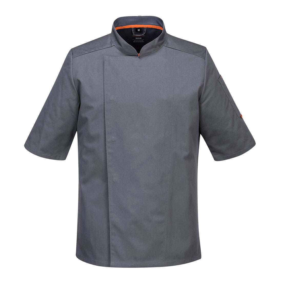 C738 Chef’s Mesh Air Pro Jacket S/S Slate Grey