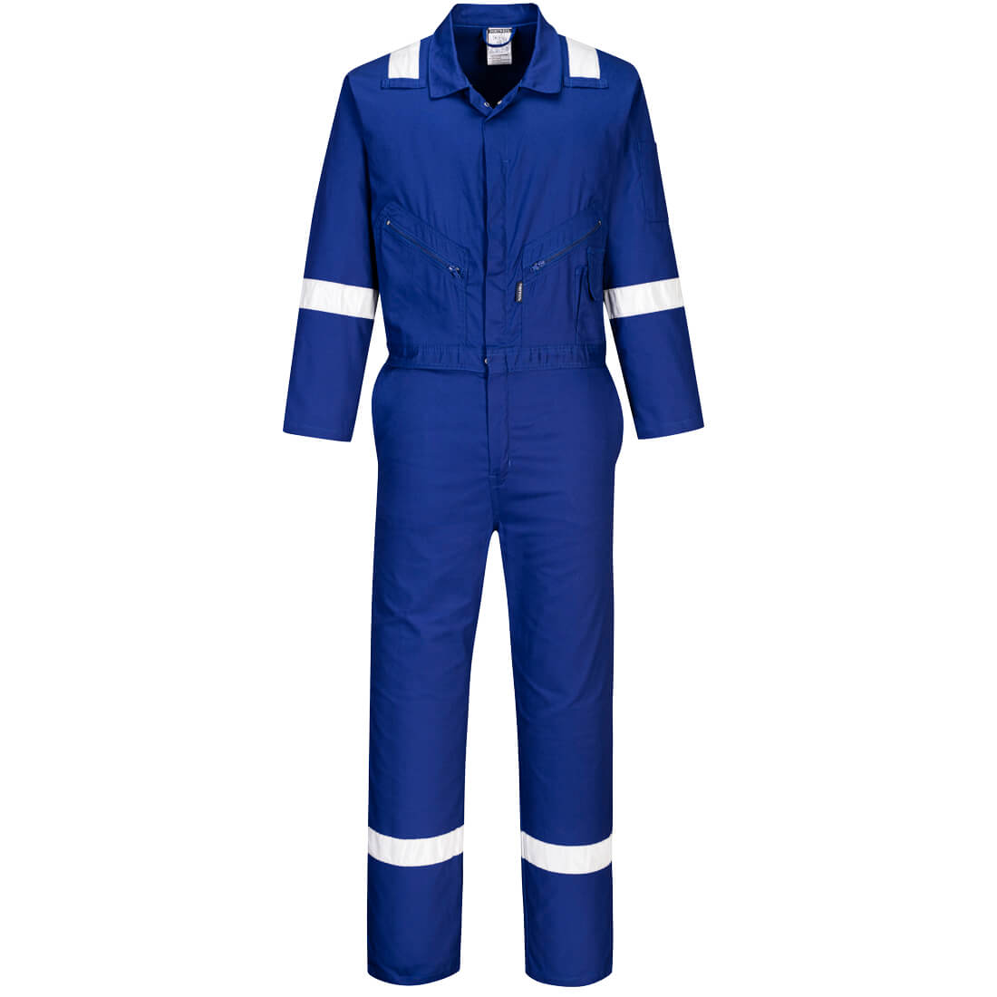 C814 Iona Cotton Coverall Royal Blue C814 Iona Cotton Coverall Royal Blue