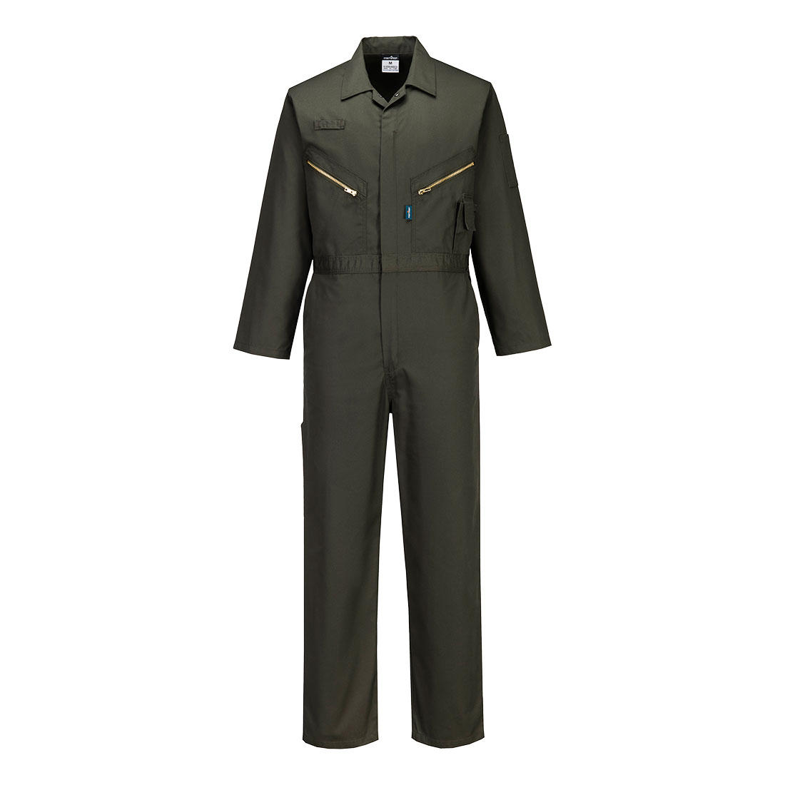 C813 Liverpool Zip Coverall Forest Nights