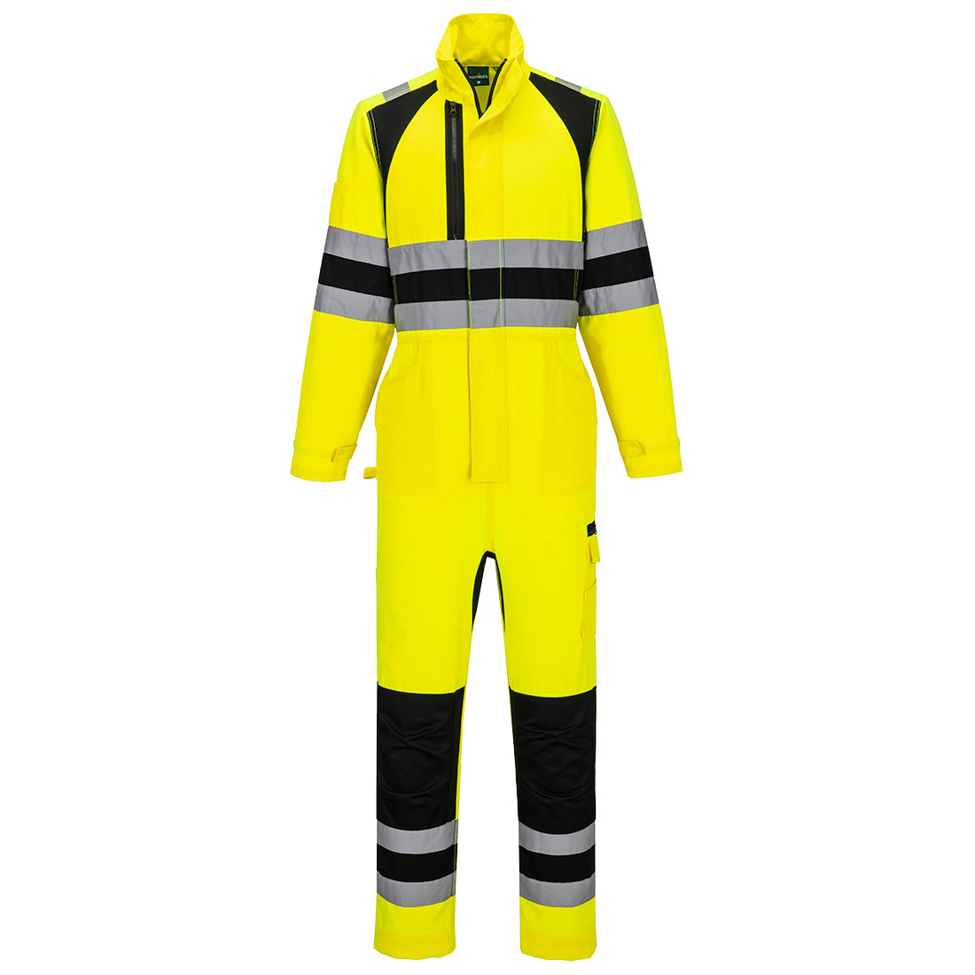 CD855 WX2 Eco Hi-Vis Coverall Yellow/Black