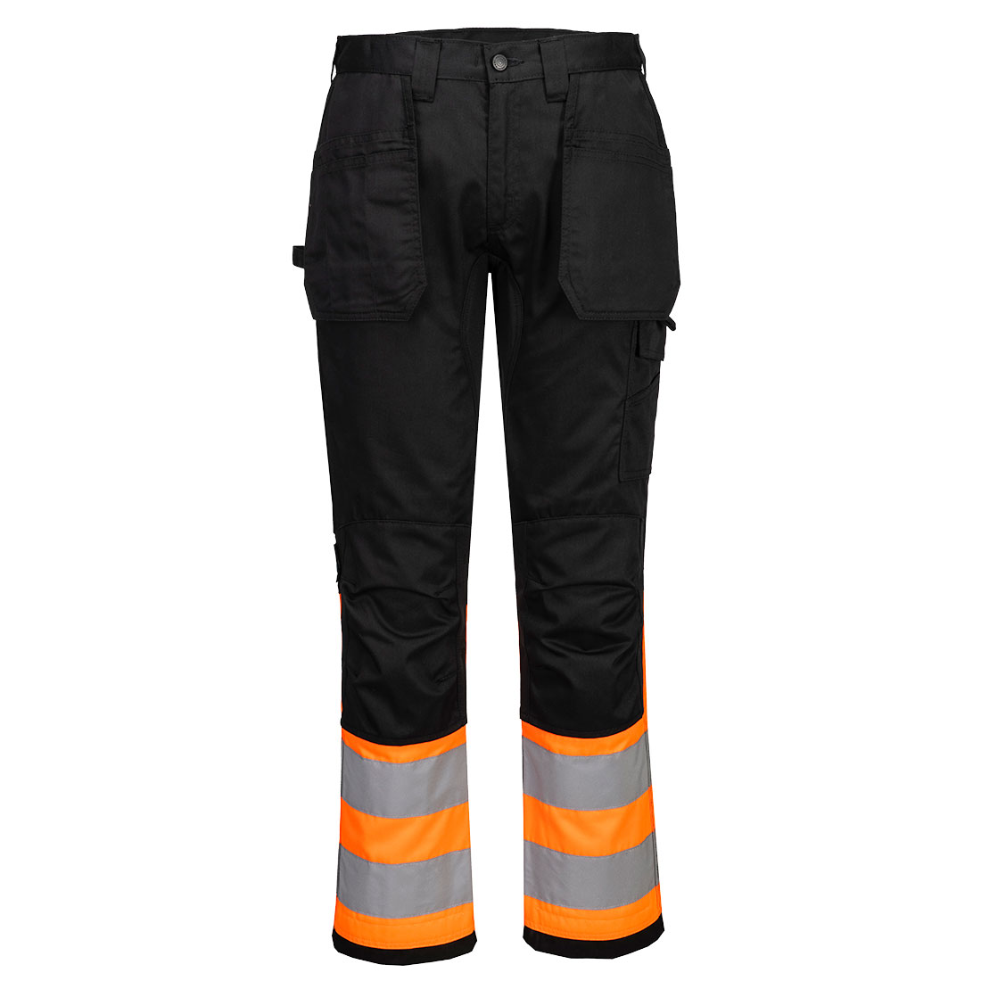 CD858 WX2 Eco Hi-Vis Holster Trouser Class 1 Orange/Black