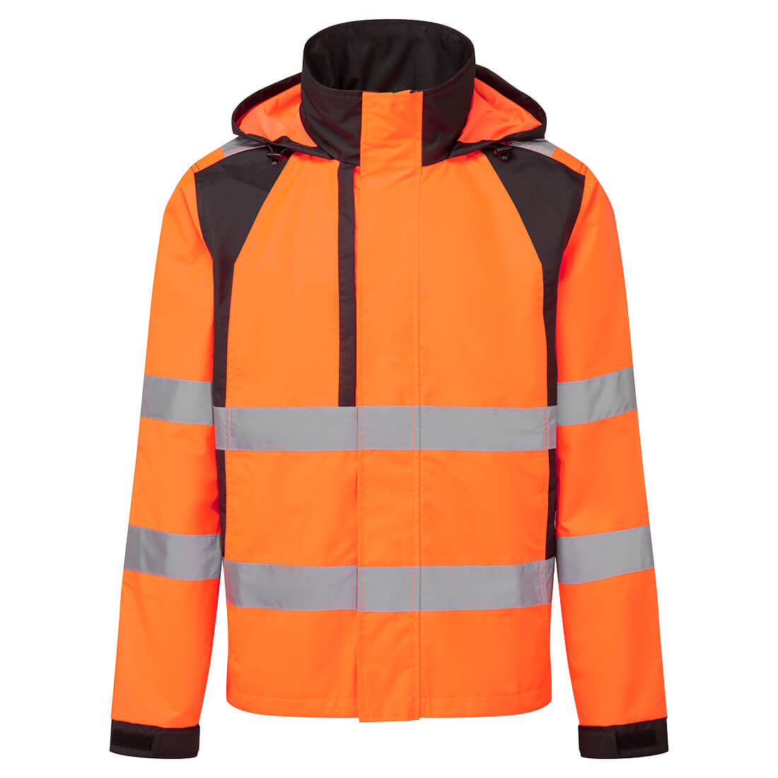 CD860 WX2 Eco Hi-Vis Rain Jacket Orange/Black