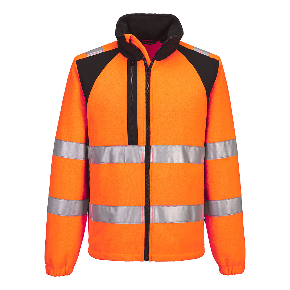 CD807 WX2 Eco Hi-Vis Fleece Orange/Black