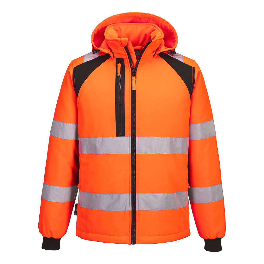 CD809 WX2 Eco Hi-Vis Padded Softshell (2L) Orange/Black CD809 WX2 Eco Hi-Vis Padded Softshell (2L) Orange/Black