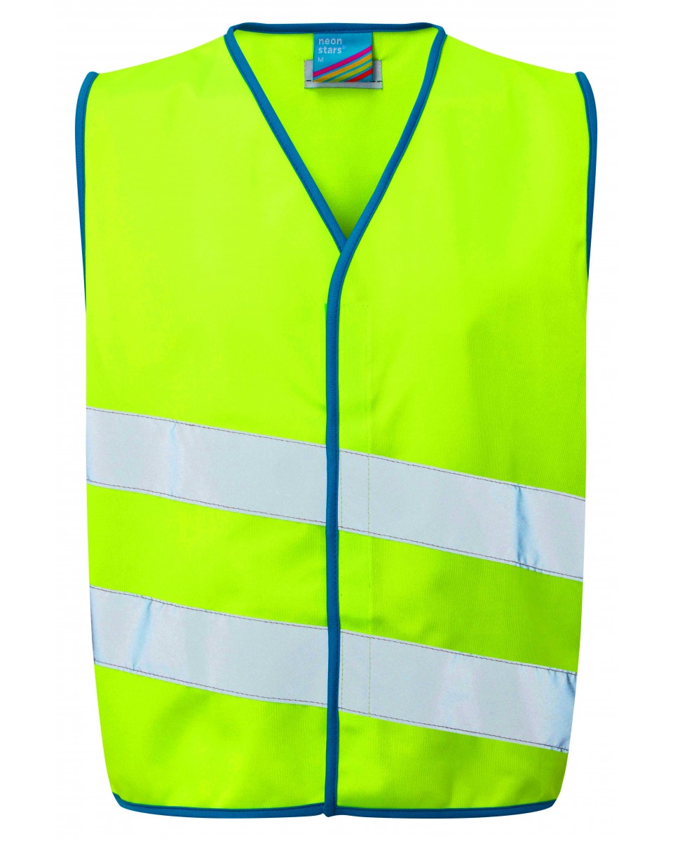 NEONSTARS EN 1150 Children’s Waistcoat LIME