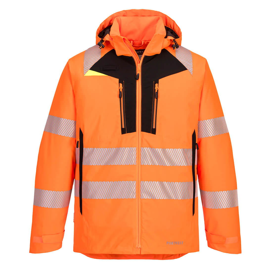 DX461 DX4 Hi-Vis Winter Jacket Orange/Black DX461 DX4 Hi-Vis Winter Jacket Orange/Black