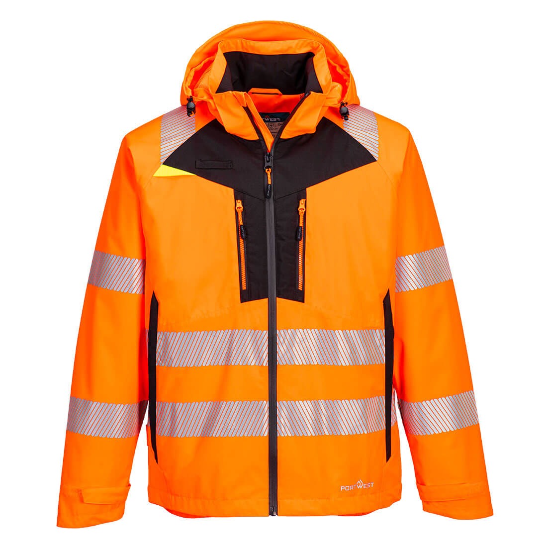 DX462 DX4 Hi-Vis Rain Jacket Orange