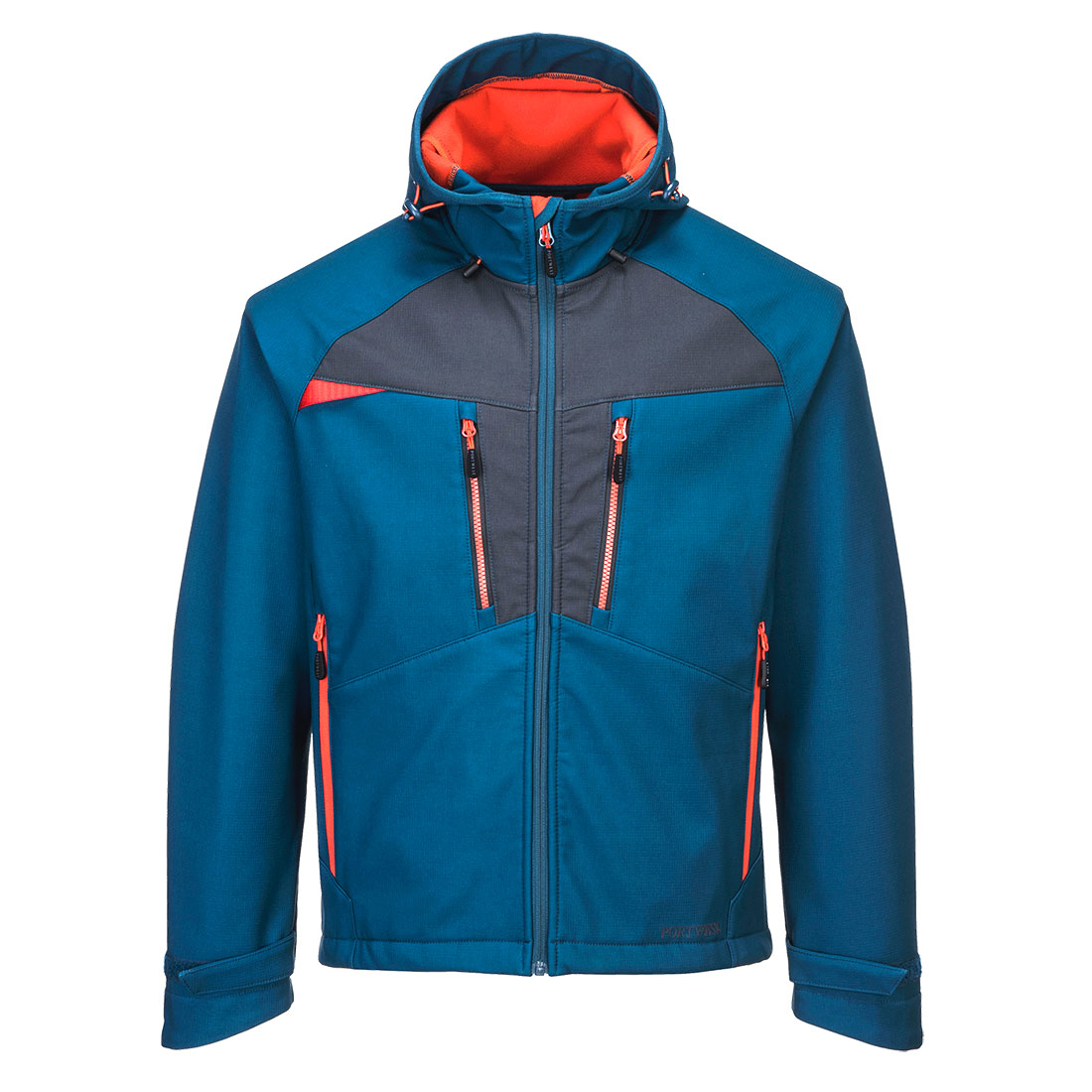 DX474 DX4 Hooded Softshell (3L) Metro Blue
