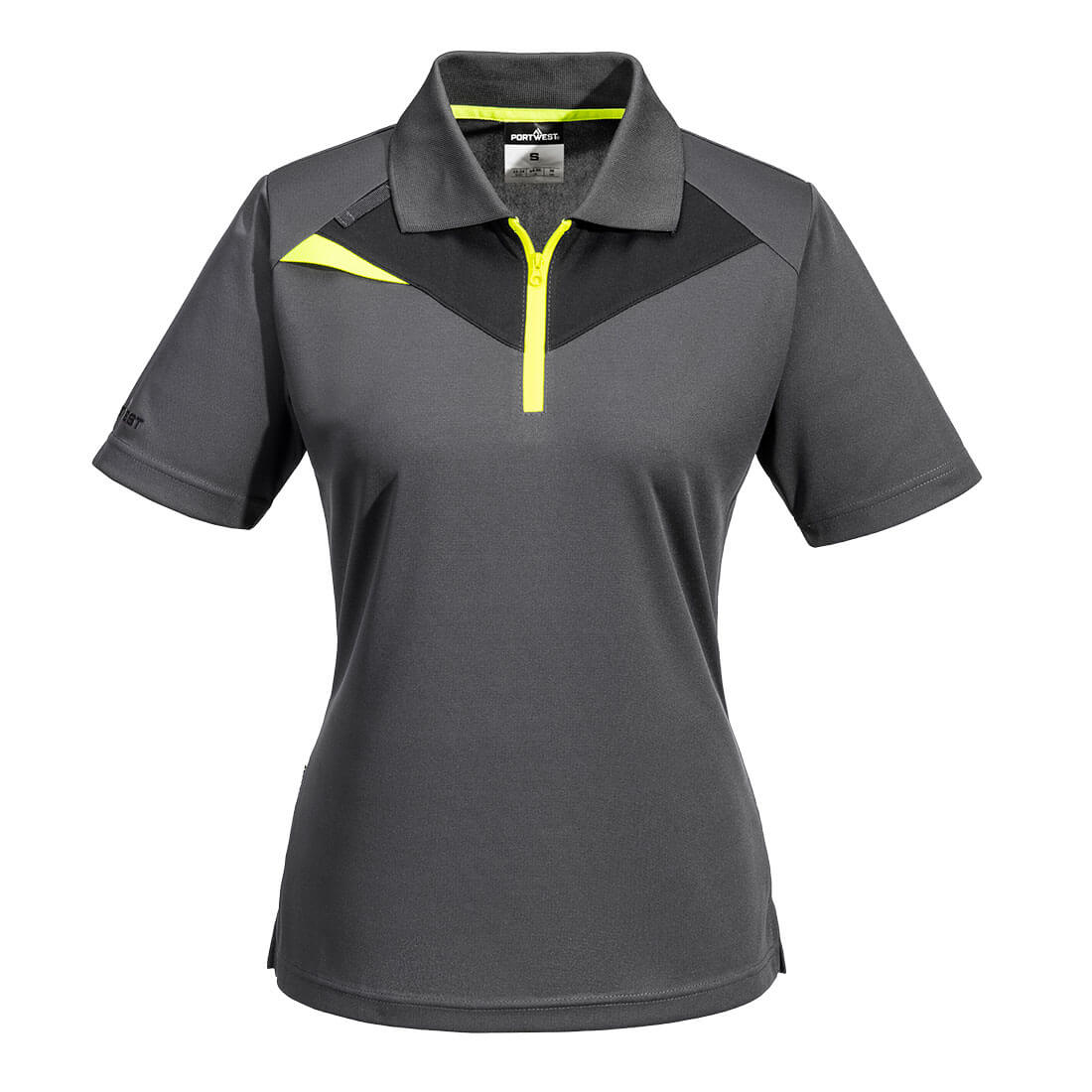 DX409 DX4 Women’s Polo Shirt S/S Metal Grey