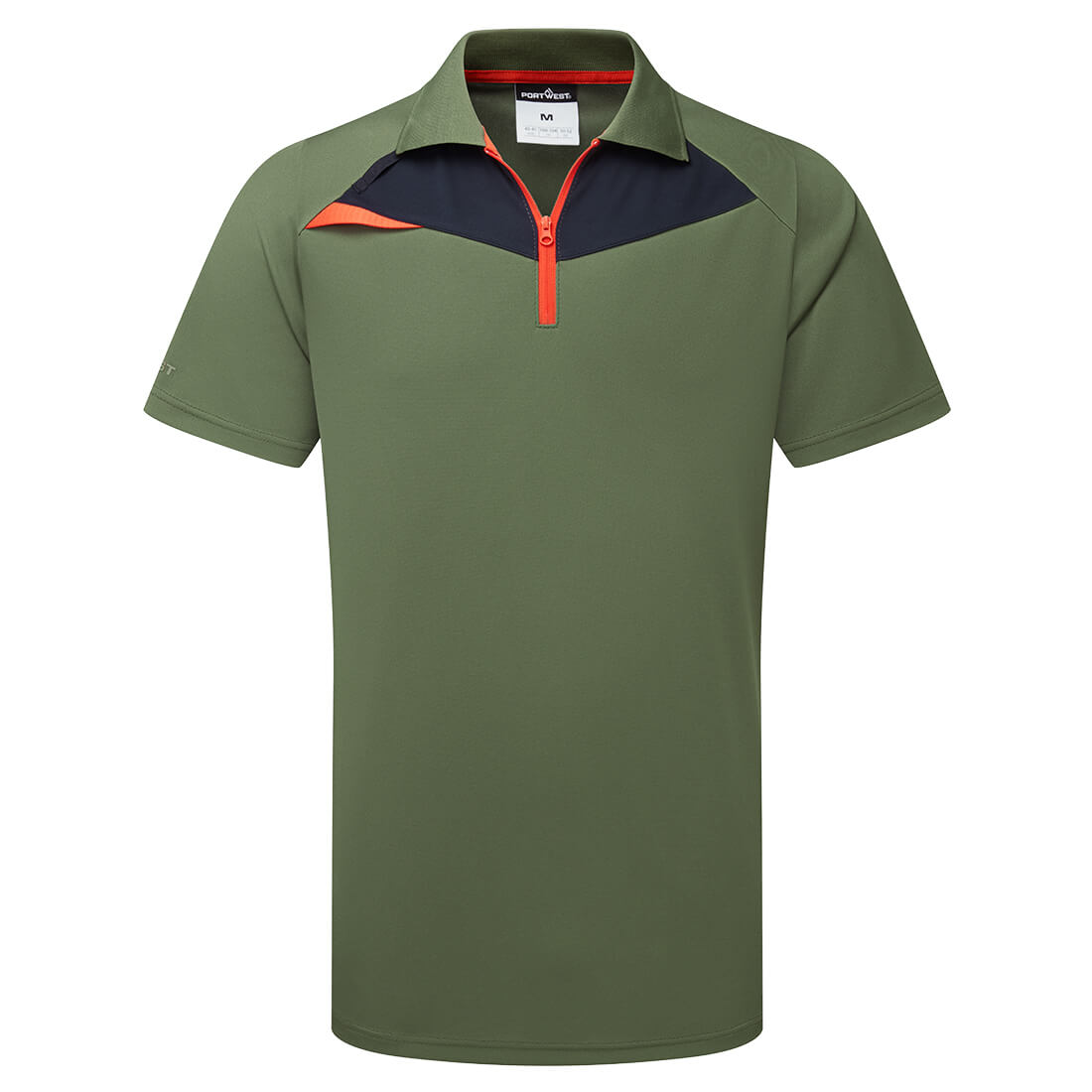 DX410 DX4 Polo Shirt S/S Moss Green DX410 DX4 Polo Shirt S/S Moss Green