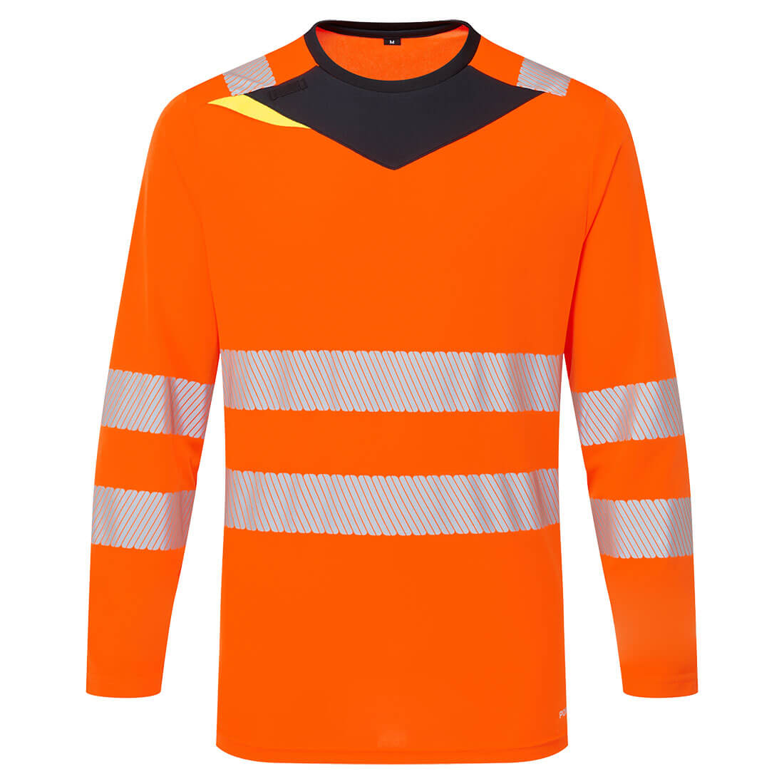 DX416 DX4 Hi-Vis T-Shirt L/S Orange/Black DX416 DX4 Hi-Vis T-Shirt L/S Orange/Black