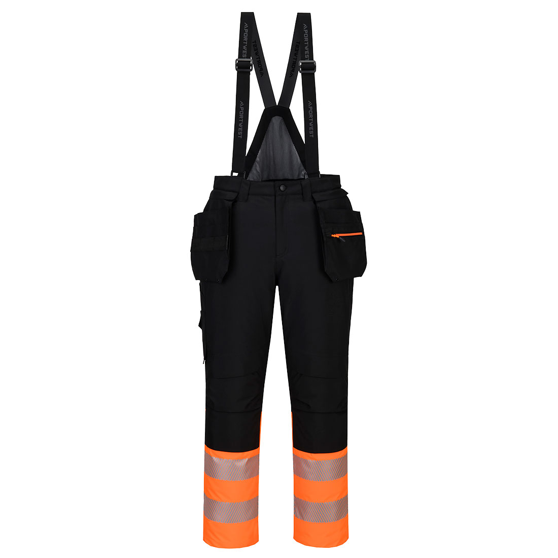 DX437 DX4 Hi-Vis Class 1 Winter Bib and Brace Orange/Black DX437 DX4 Hi-Vis Class 1 Winter Bib and Brace Orange/Black