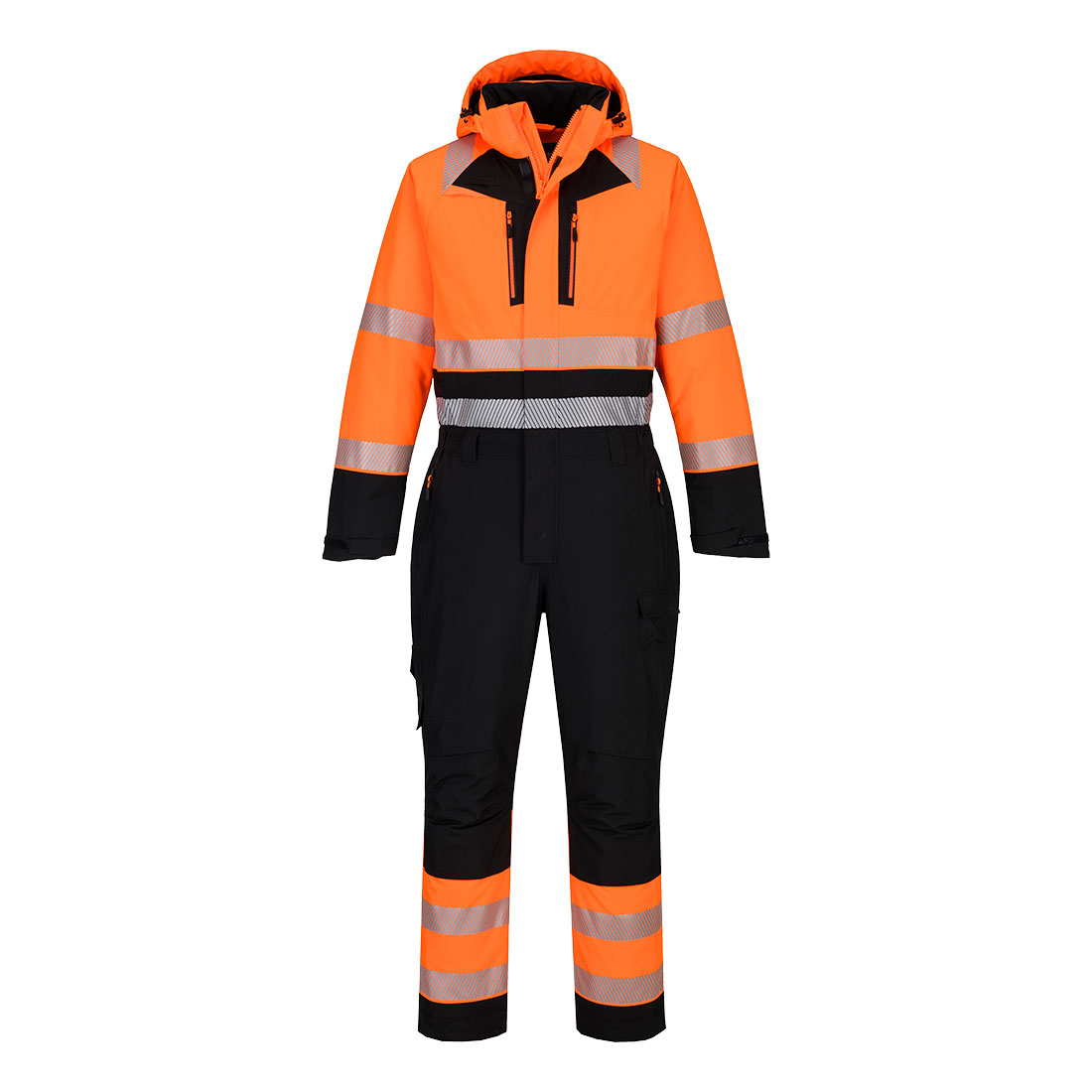 DX438 DX4 Hi-Vis Winter Coverall Orange/Black DX438 DX4 Hi-Vis Winter Coverall Orange/Black