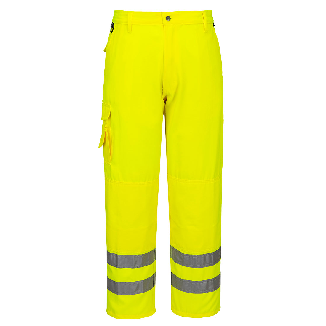 E046 Hi-Vis Work Trousers Yellow E046 Hi-Vis Work Trousers Yellow