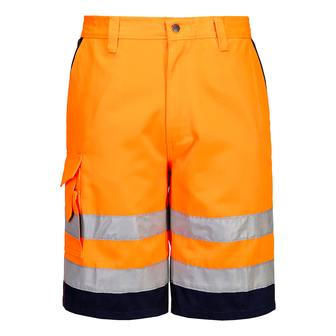 E043 Hi-Vis Contrast Shorts Orange/Navy E043 Hi-Vis Contrast Shorts Orange/Navy