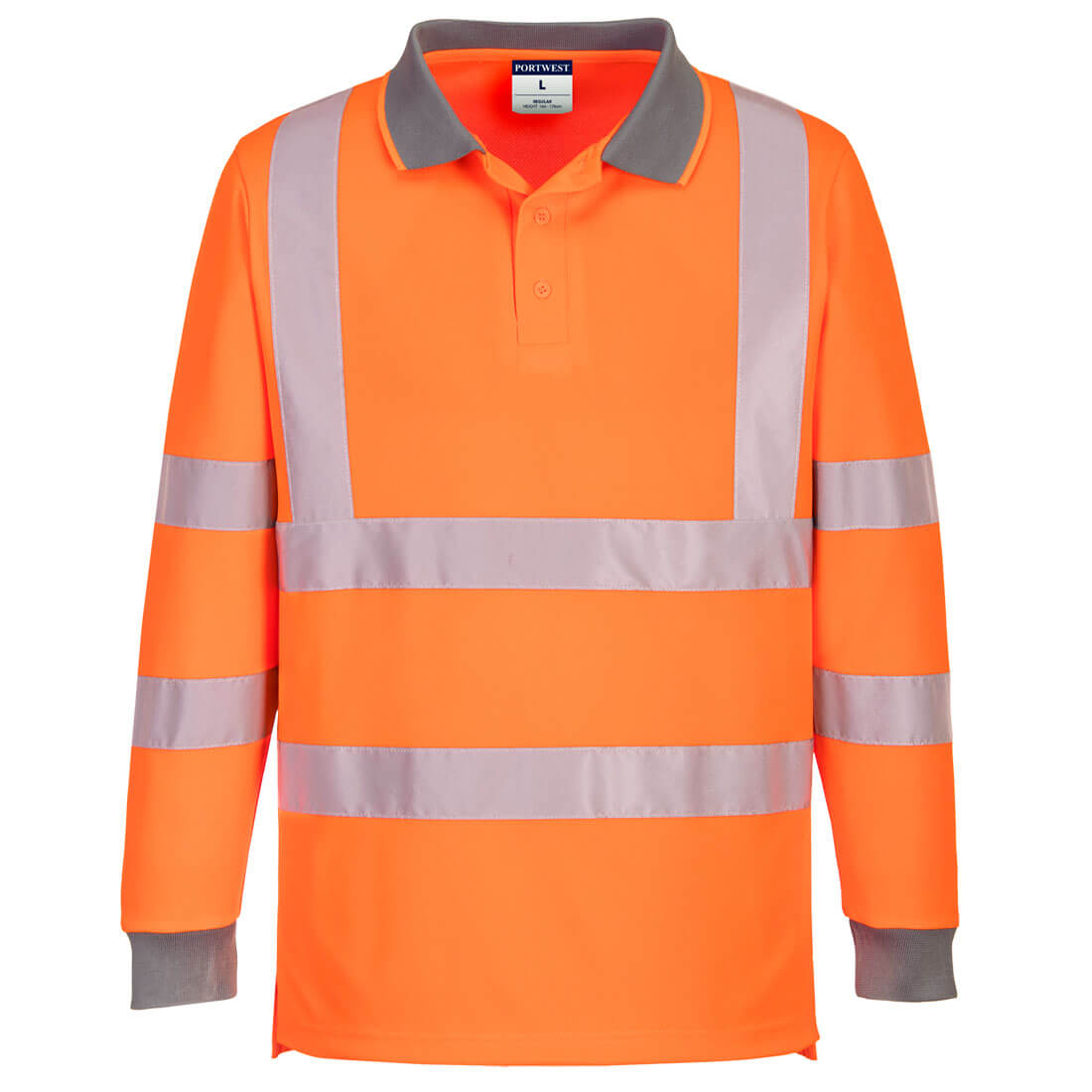 EC11 Eco Hi-Vis Polo Shirt L/S (6 Pack)