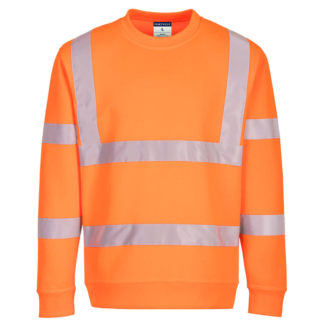 EC13 Eco Hi-Vis Sweatshirt Orange