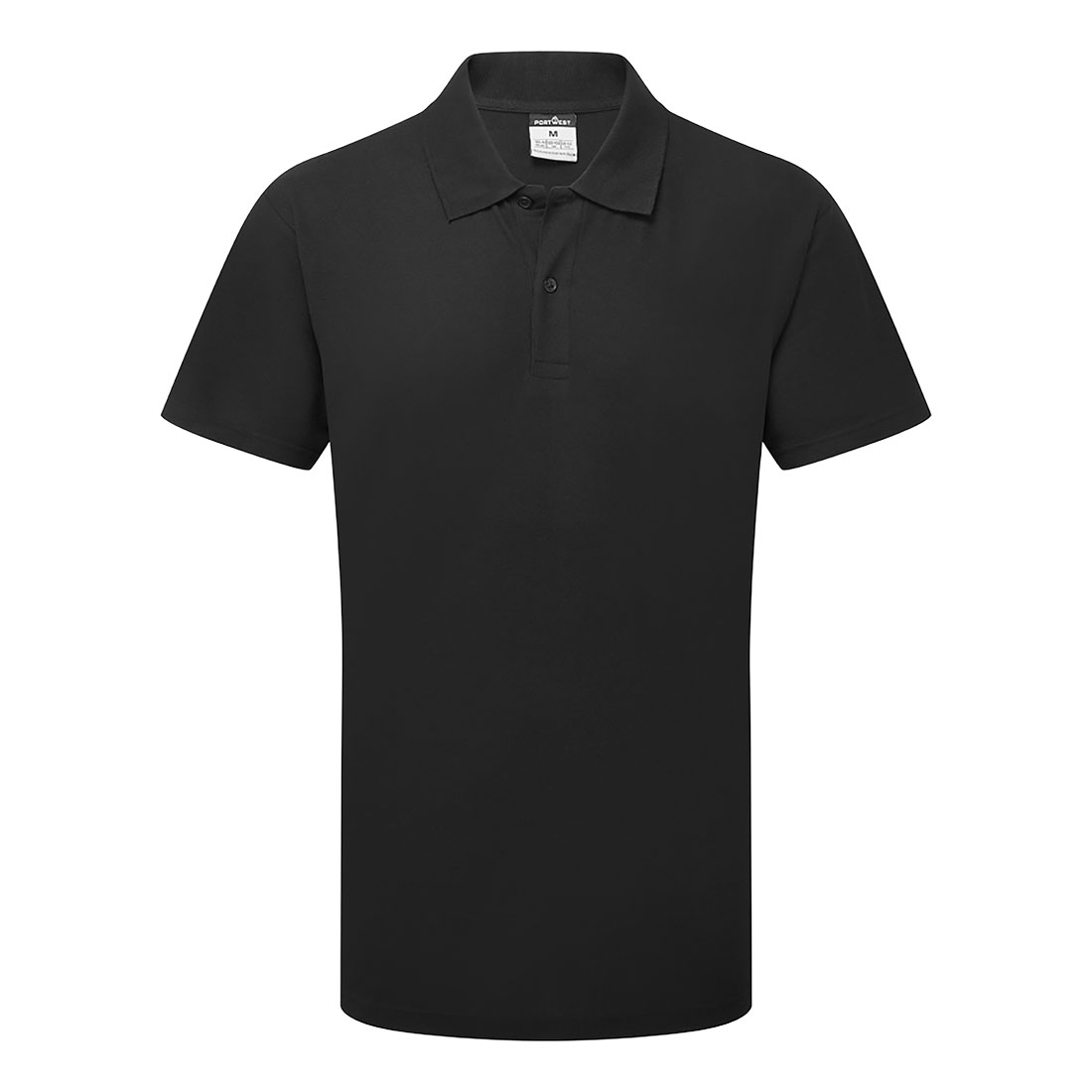 ES210 ES1 Essential Polo-Shirt S/S Black ES210 ES1 Essential Polo-Shirt S/S Black