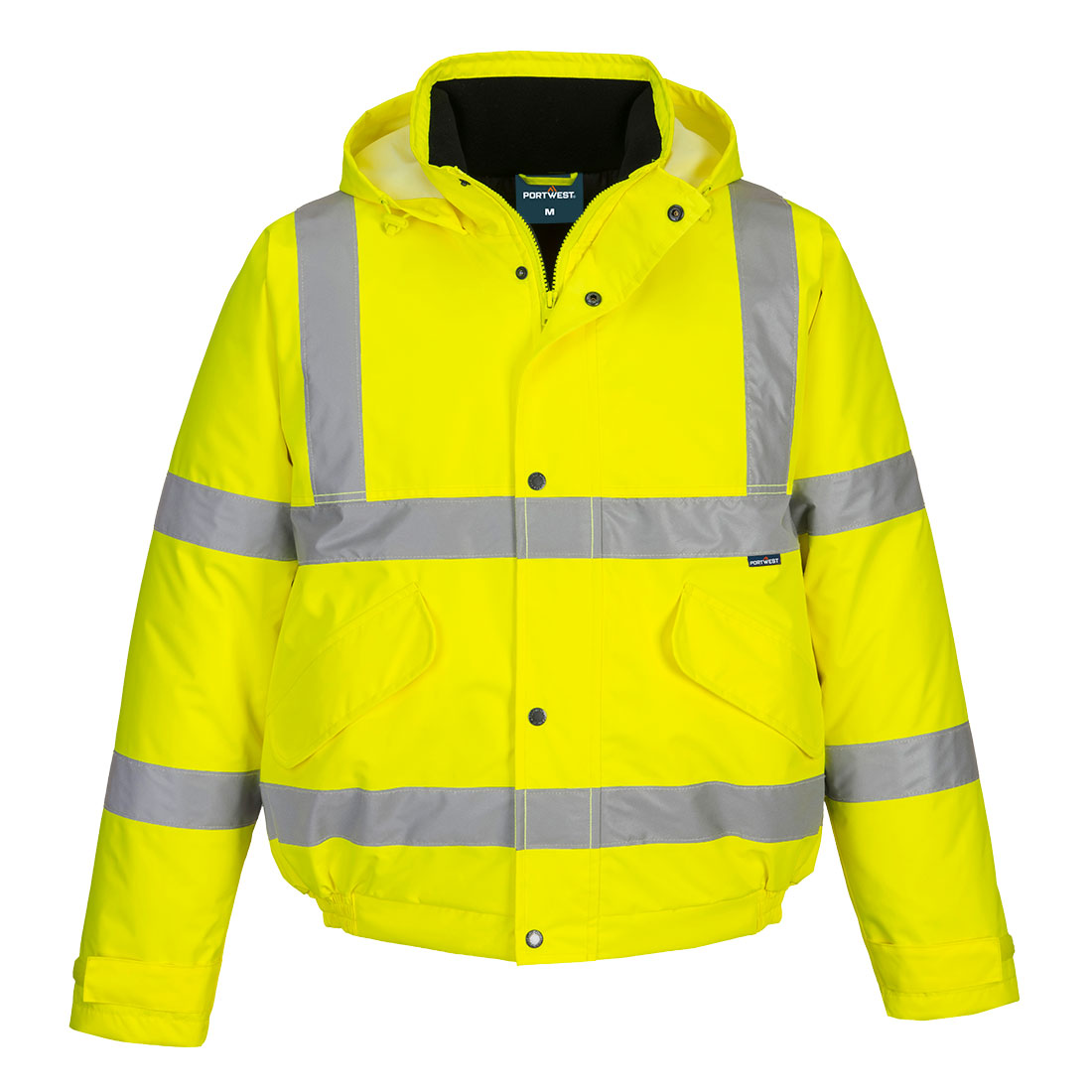 ES463 ES1 Essential Hi-Vis Winter Bomber Jacket Yellow ES463 ES1 Essential Hi-Vis Winter Bomber Jacket Yellow