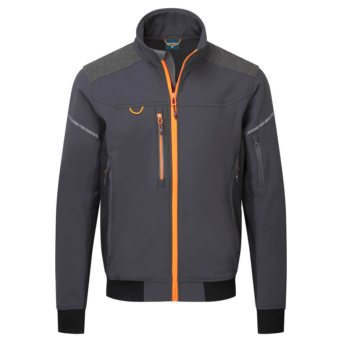 EV464 EV4 Softshell Bomber (3L) Metal Grey