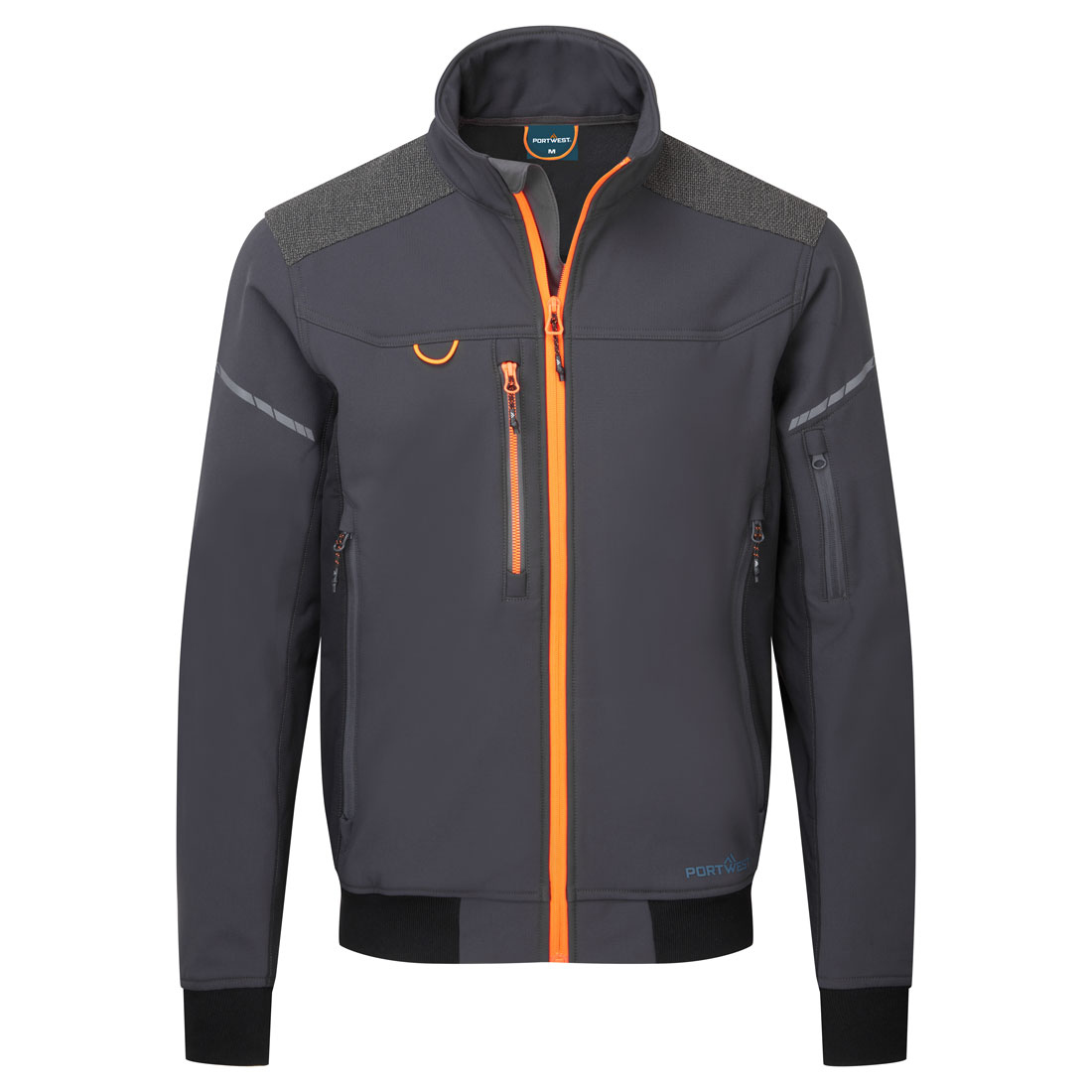 EV464 EV4 Softshell Bomber (3L) Metal Grey Tall EV464 EV4 Softshell Bomber (3L) Metal Grey Tall