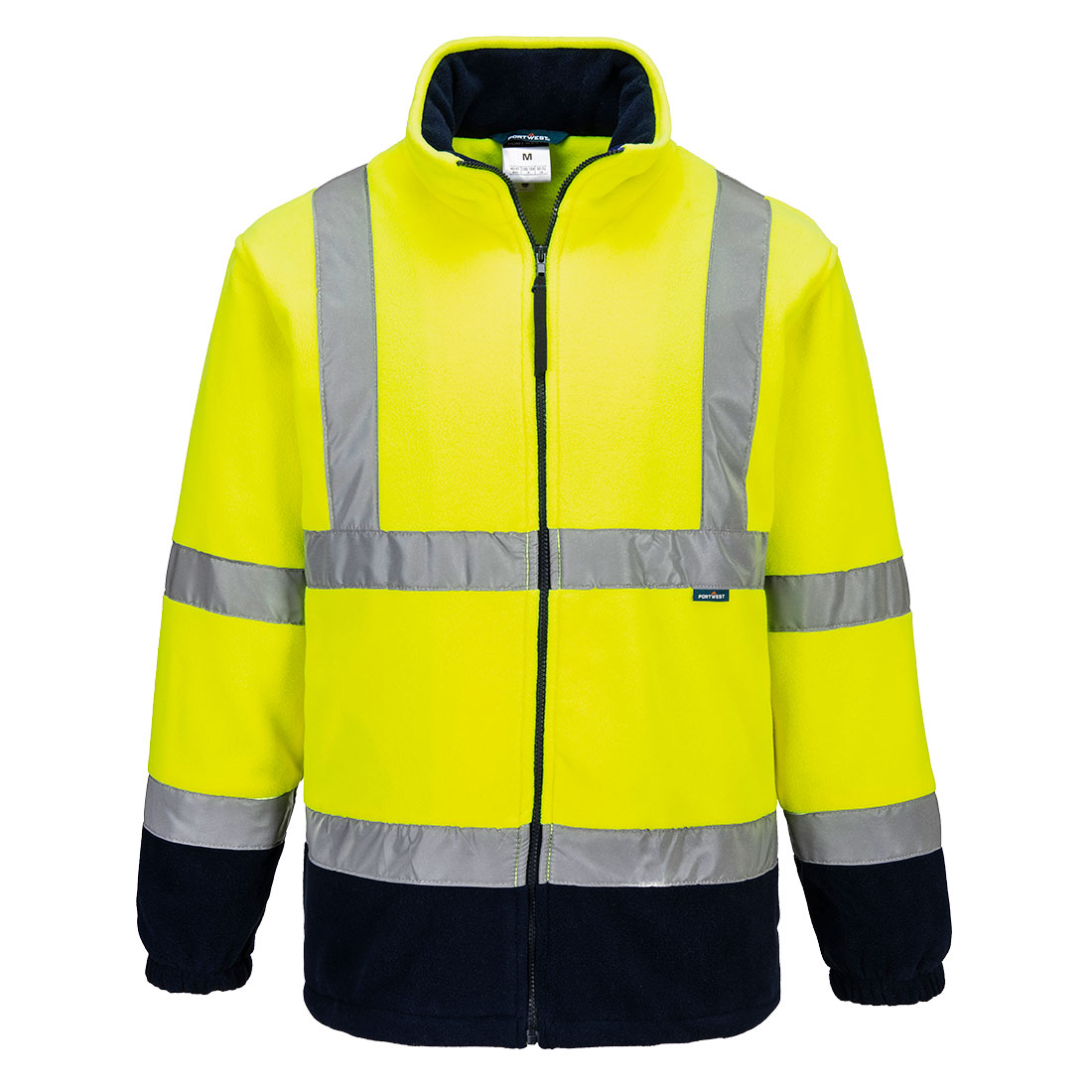 F301 Hi-Vis Contrast Fleece Yellow/Navy F301 Hi-Vis Contrast Fleece Yellow/Navy