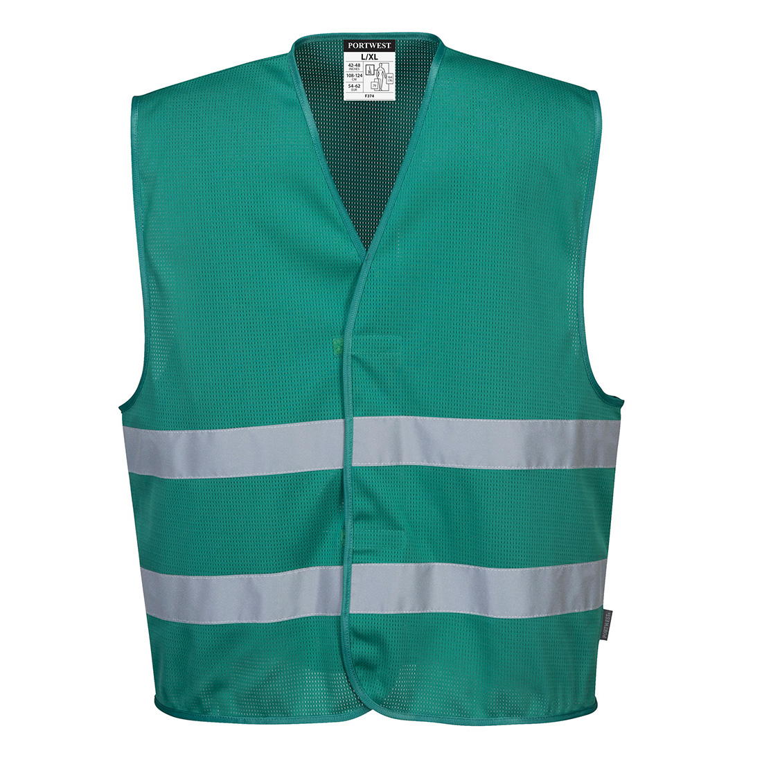 F374 MeshAir Iona Vest Bottle Green F374 MeshAir Iona Vest Bottle Green