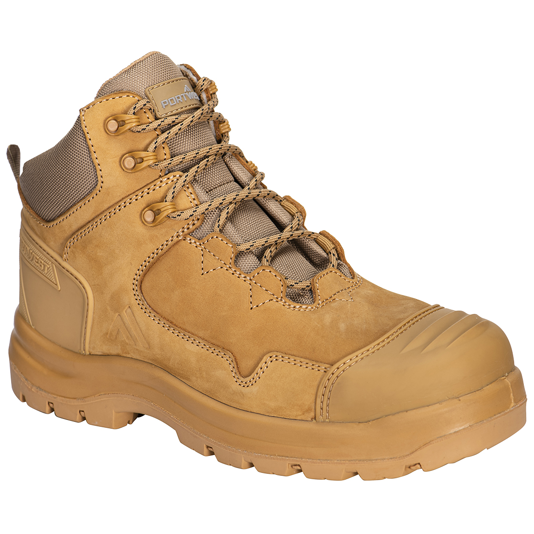 FD04 Composite Nubuck Leather Mid Boot S3S HRO SR FO SC LG Wheat FD04 Composite Nubuck Leather Mid Boot S3S HRO SR FO SC LG Wheat