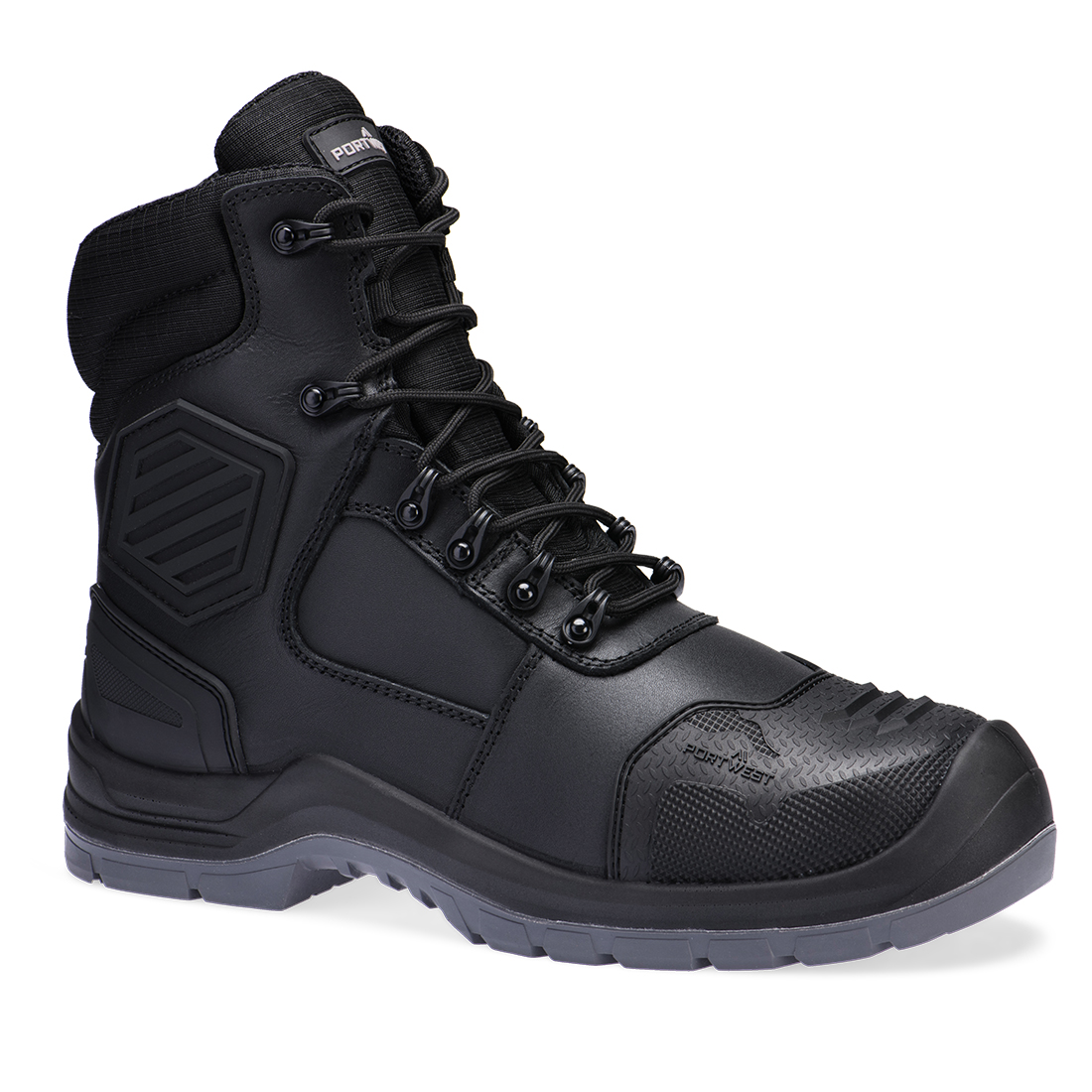 FD25 Composite Leather Mid Boot S7L HRO M CI LG SC AN SR FO Black