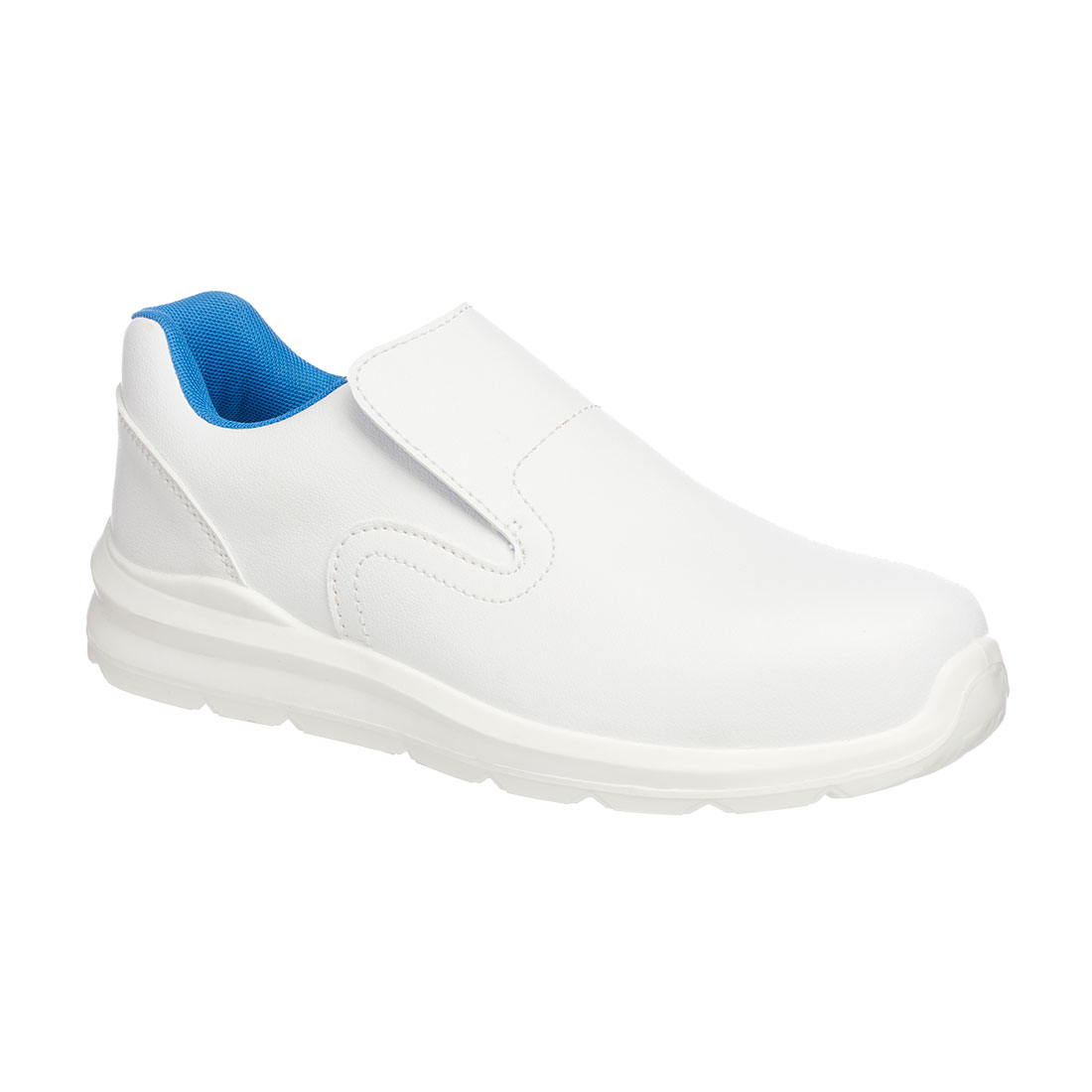 FD62 Portwest Compositelite Slip On Safety Trainer S2 SRC White FD62 Portwest Compositelite Slip On Safety Trainer S2 SRC White