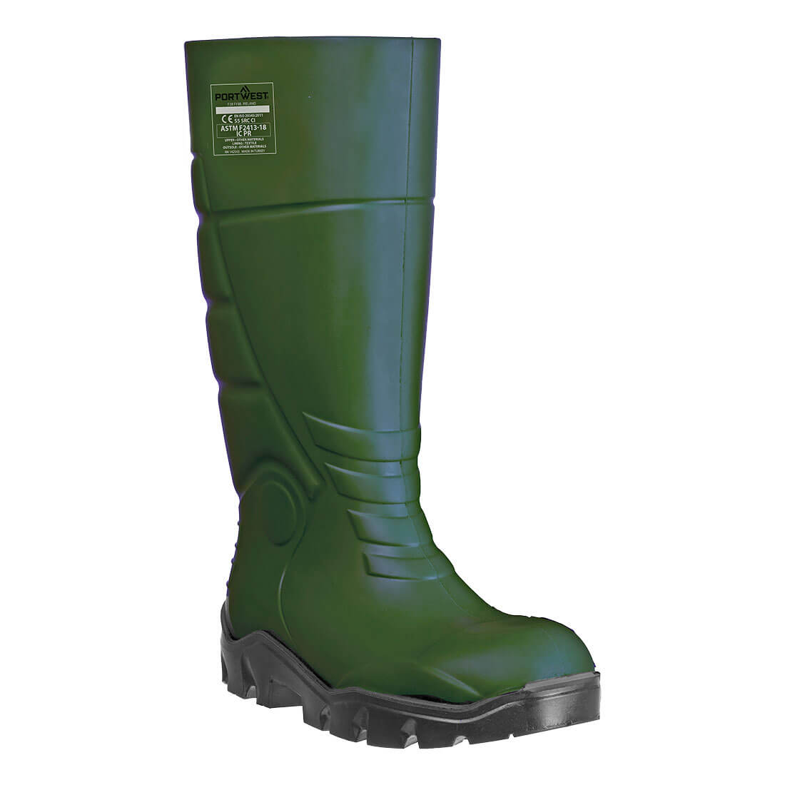 FD95 PU Safety Wellington S5 FO CI SR Green