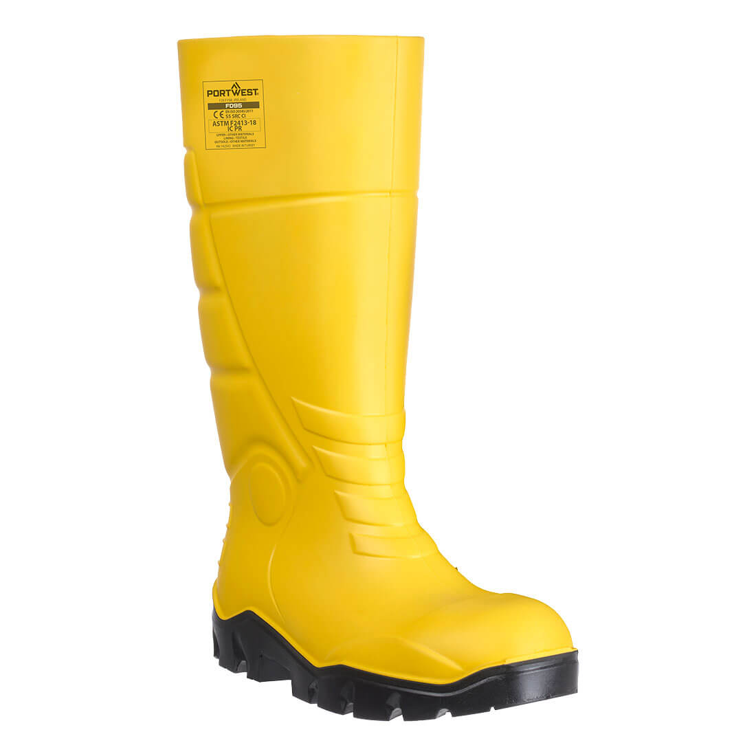 FD95 PU Safety Wellington S5 FO CI SR Yellow