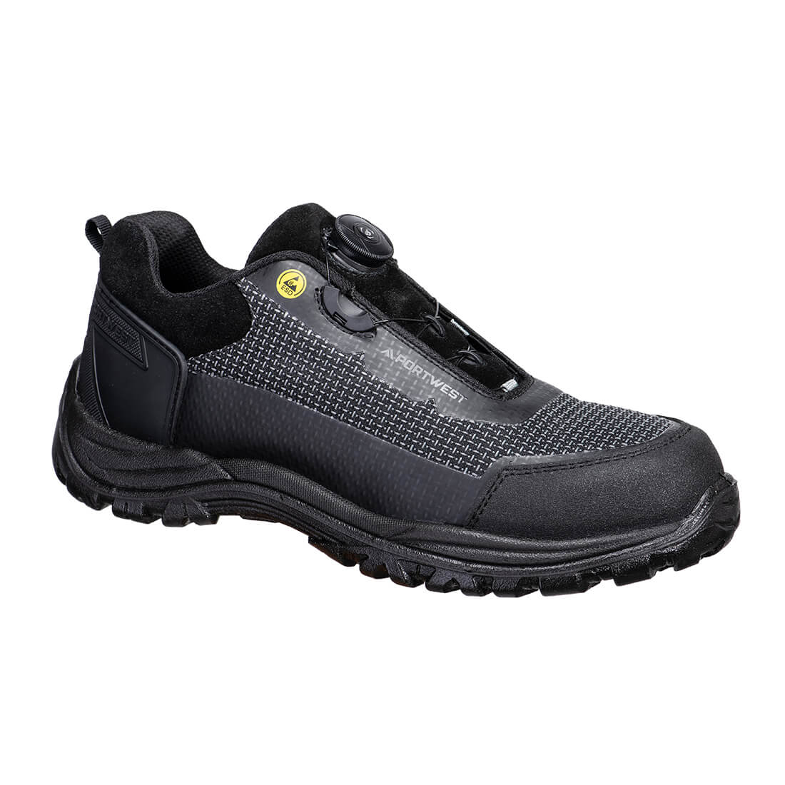 FE05 Girder Composite Low Shoe S3S ESD SR FO Black/Grey FE05 Girder Composite Low Shoe S3S ESD SR FO Black/Grey