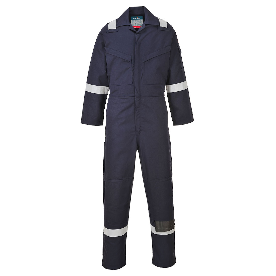 FF50 Bizflame Work FR Coverall Navy FF50 Bizflame Work FR Coverall Navy